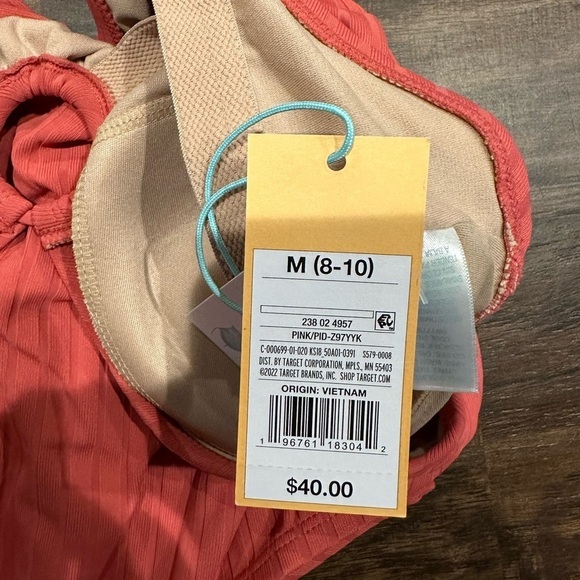 Kona Sol Women’s One Piece Swimsuit Size Medium - Picture 4 of 4